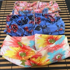 3 New knotted headbands